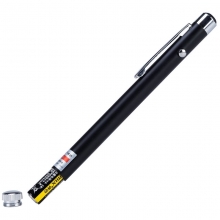 齐心B1051便携激光笔(配7号电池,黑色)