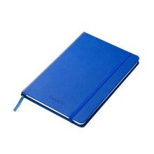 齐心C5805皮面笔记本 25K/98页 蓝色 单本装