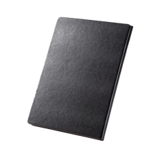 齐心C5809皮面笔记本 18K/114张,黑色 单本装