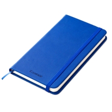 齐心C5806皮面笔记本(48K,98页,蓝色)