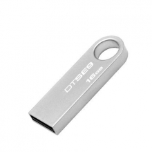 金士顿DTSE9金属U盘USB2.0(金属银外壳)