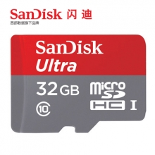 闪迪高速microSD内存卡储存卡Z4A(TF卡,c10,,98MS,32G)