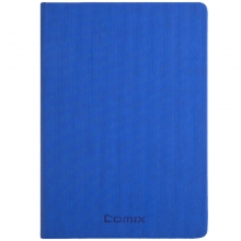 齐心C5804皮面笔记本 18K/98张 蓝色 单本装