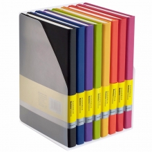 齐心C5902皮面笔记本 A5/122张 颜色随机 单本装