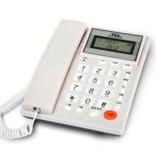 TCL电话机HCD868(37)白色