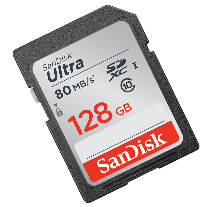 闪迪（SanDisk）128G 高速80MSD卡