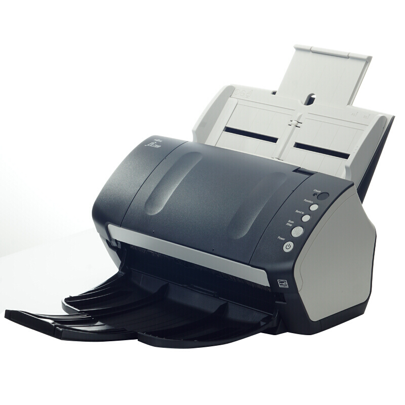 富士通扫描仪 A4幅面馈纸式扫描仪 Fi-7120扫描仪 高速双面自动进纸扫描仪 20页分钟 可扫描彩色/黑白/灰色 一年保修