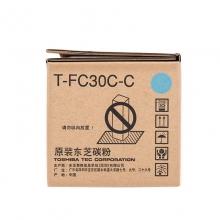 东芝T-FC30C-C原装青色墨粉 T-FC30C