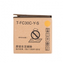 东芝T-FC30C-Y-S原装黄色墨粉 T-FC30C