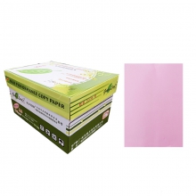 绿叶复印纸 绿叶彩色复印纸 A3/80g 500张/包 5包/箱(2500张)粉红色
