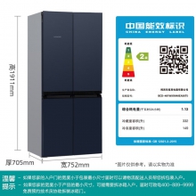 冰箱 西门子冰箱 十字对开门冰箱 节能冰箱 481升容量冰箱 西门子KM49EA56TI冰箱
