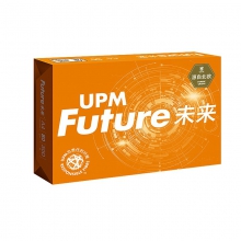 UPM复印纸 黄未来彩色复印纸 A4/80g 500张/包 5包/箱(2500张)红色
