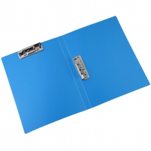 齐心A605轻便双强力文件夹 A4 蓝色 单个装