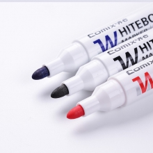 齐心WB701易擦白板笔 2.0mm 红色 12支装