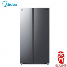 冰箱 美的冰箱 对开门冰箱 节能冰箱 610升容量冰箱 美的BCD-610WKGPZM(E)冰箱