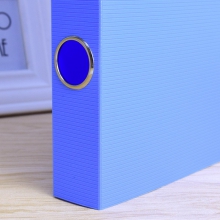 得力5608档案盒 A4 35mm 蓝色 单个装