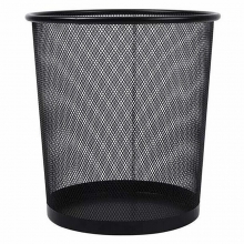 晨光垃圾桶 金属材质 垃圾篓/垃圾桶 ALJ99402 小号黑色